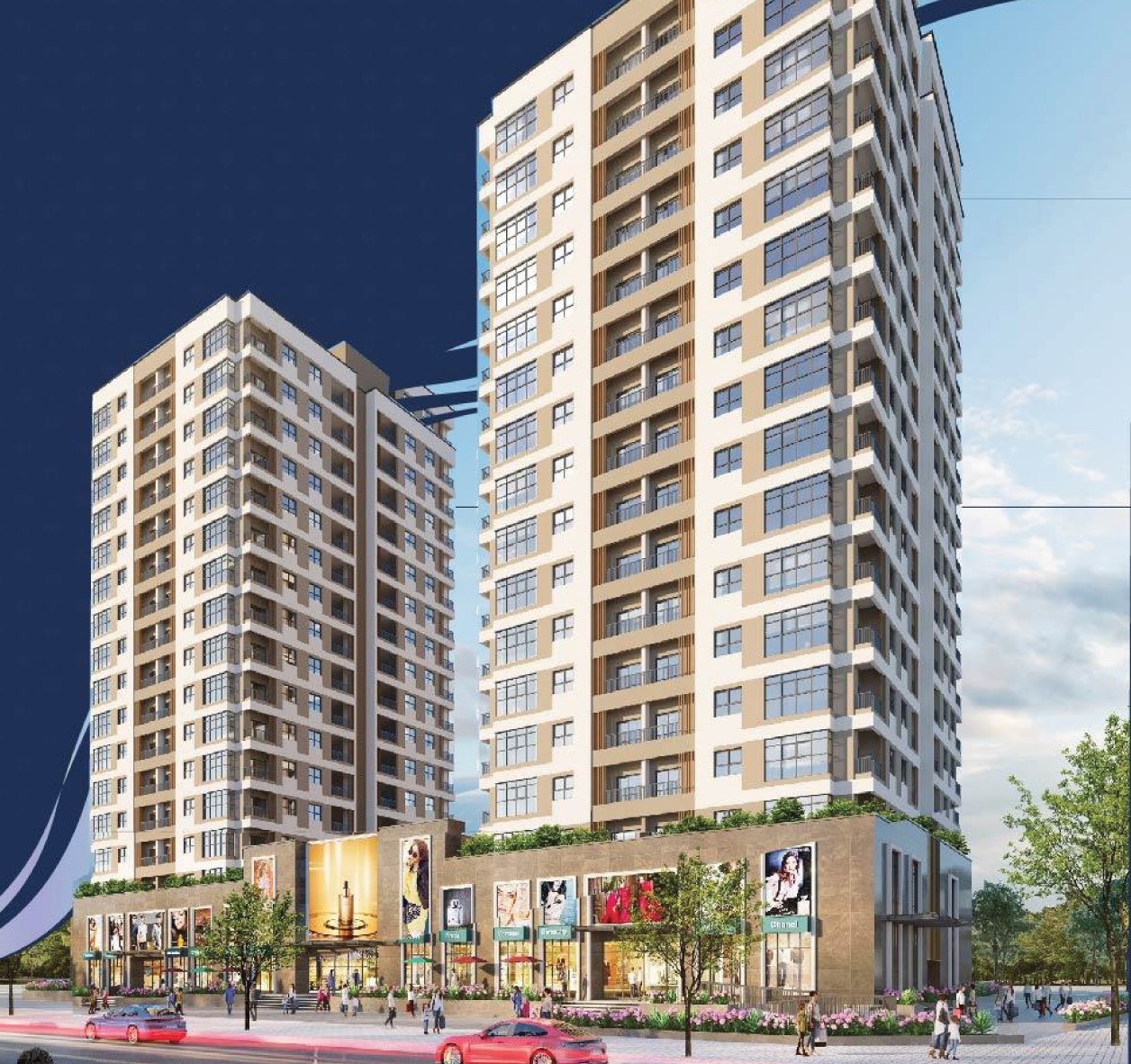 Bán Shophouse khối đế Pearl Residence BRG Cửa Lò