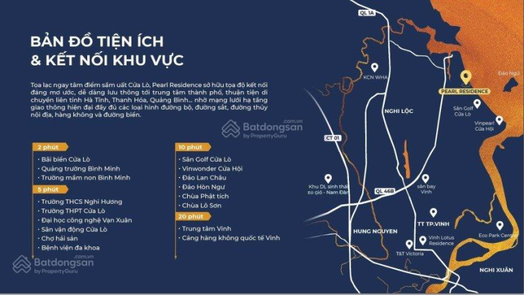 Bán căn hộ tòa Pearl 2 Pearl Residence BRG Cửa Lò