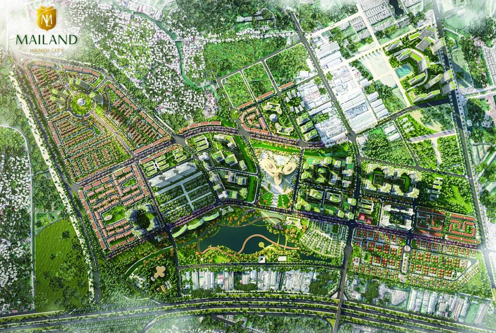 quy hoạch Mailand Hanoi City