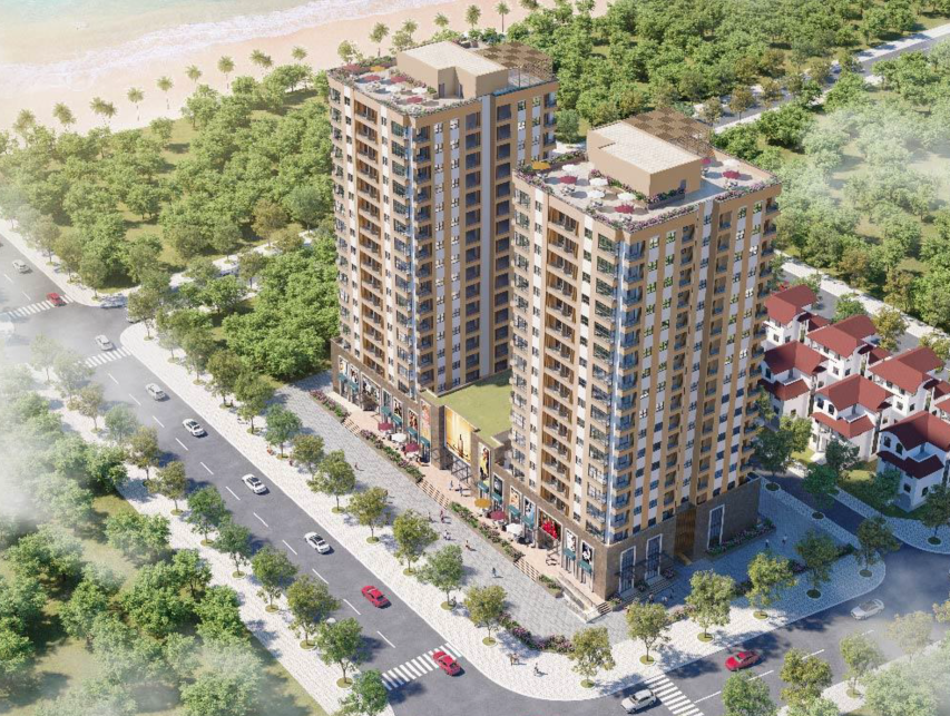 loại hình sản phẩm chung cư Pearl Residence BRG Cửa Lò
