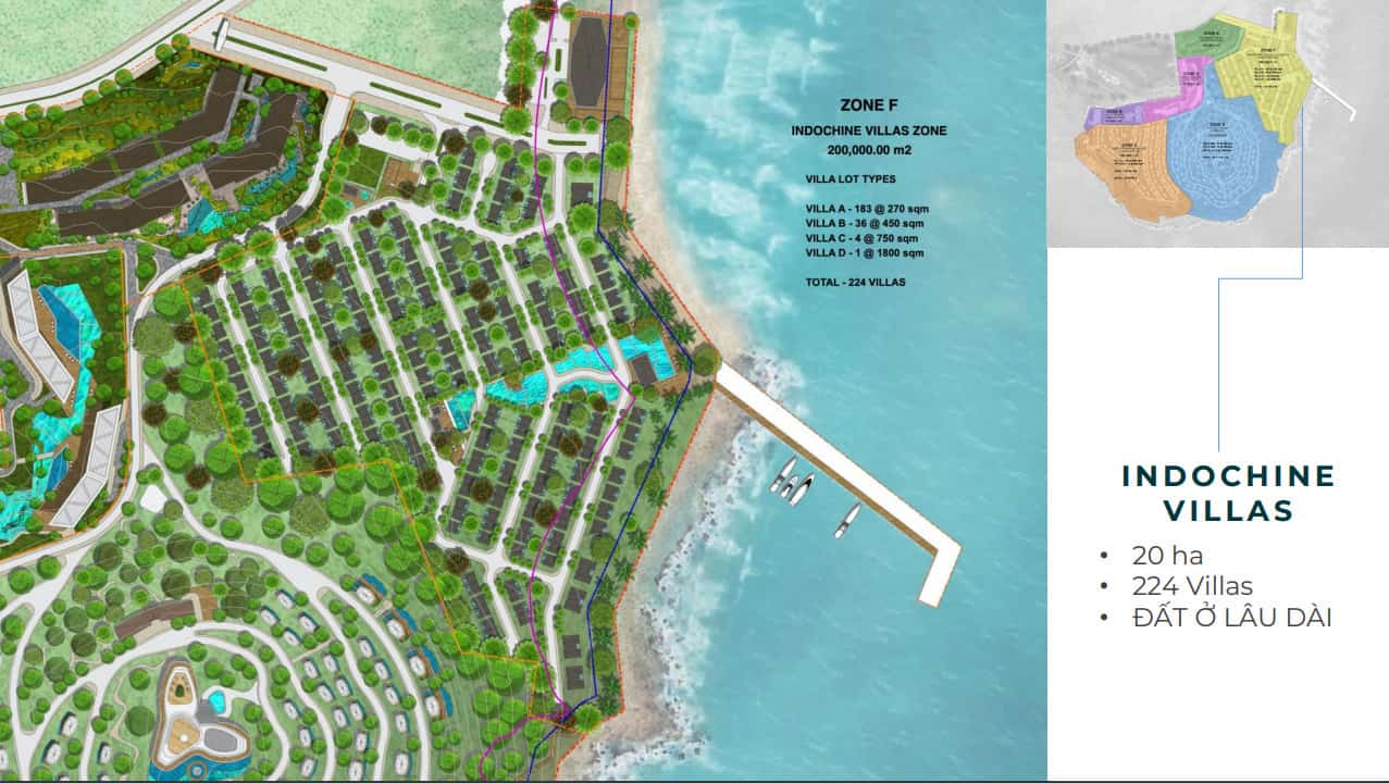 Mặt bằng thiết kế Noble Marina Mũi Né