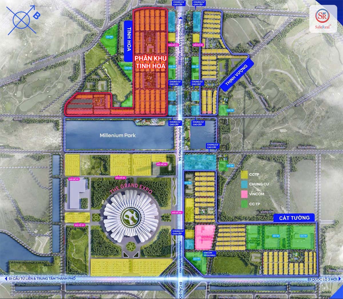 Khám phá các phân khu Vinhomes Global Gate, Cổ Loa, Đông Anh