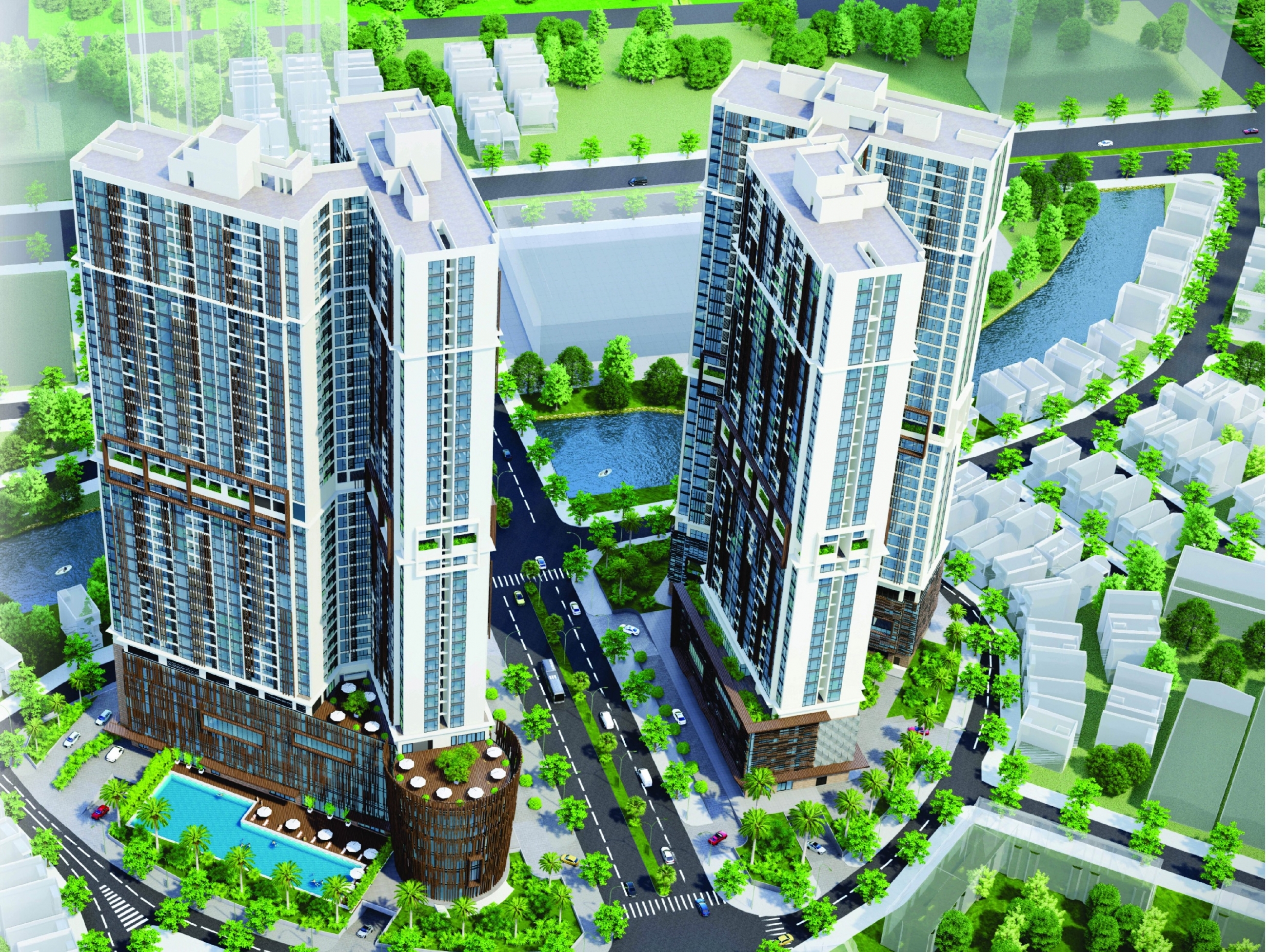Tư vấn mua, bán Tháp đôi Kepler Land TSQ Mỗ Lao 
