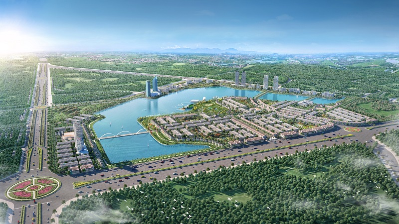 Vị trí TMS Vĩnh Yên - Grand Hyde Park và tọa độ kết nối kim cương tại tâm điểm Vĩnh Phúc