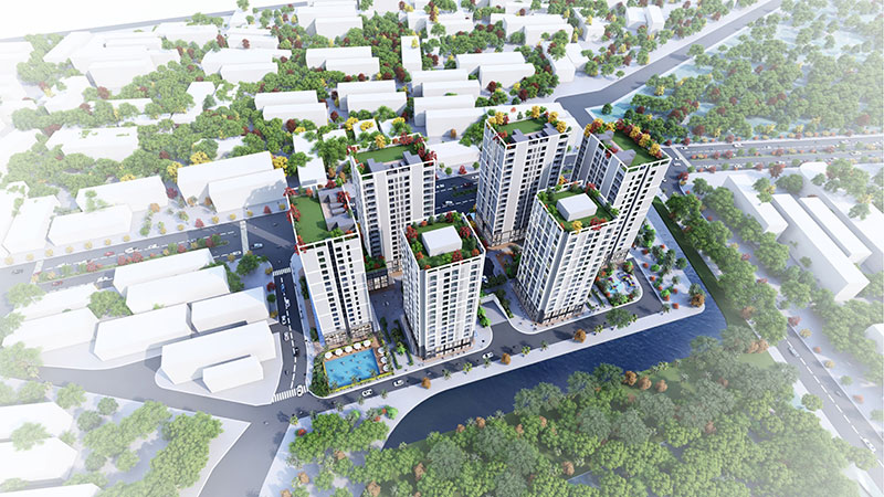 Bán căn hộ chung cư tòa CT1 East Hà Nội Skyline Cổ Linh