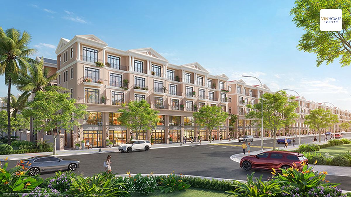 Cho thuê nhà liền kề Vinhomes Green City Long An
