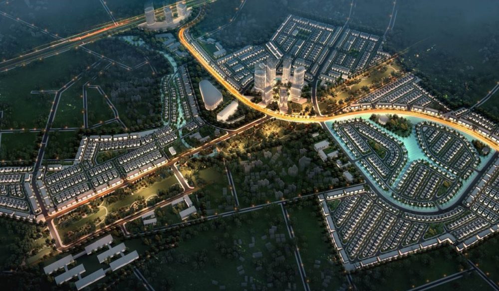 Đường đi đến dự án Hồng Hạc City Thuận Thành, Bắc Ninh
