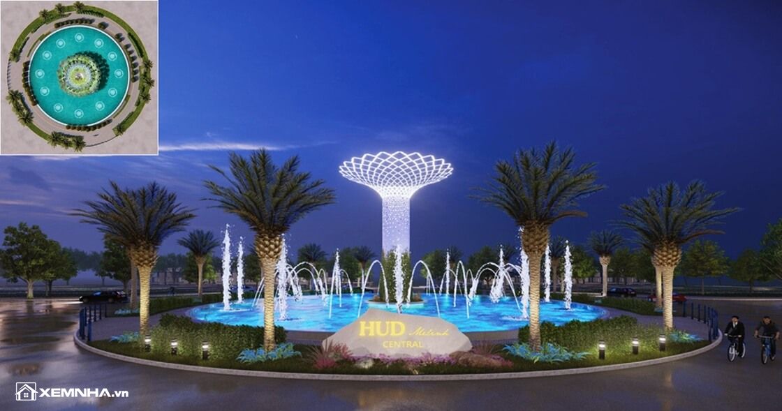 Quảng trường Trung tâm Hud Melinh Central