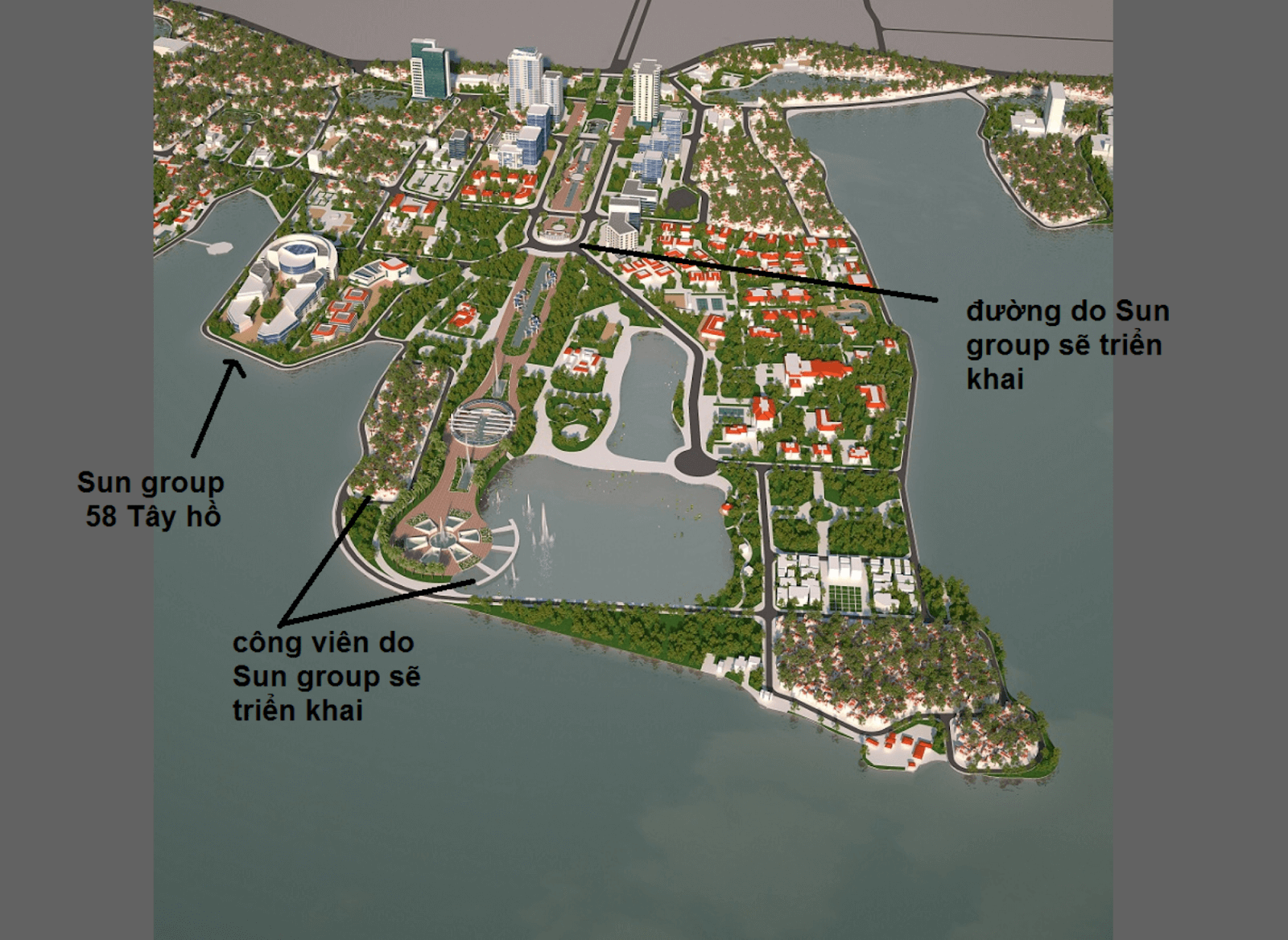 Quy hoạch dự án Sun Grand City Quảng An
