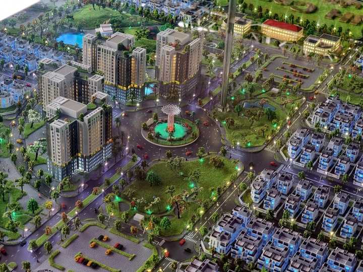 Tiến độ xây dựng dự án HUD Mê Linh Central