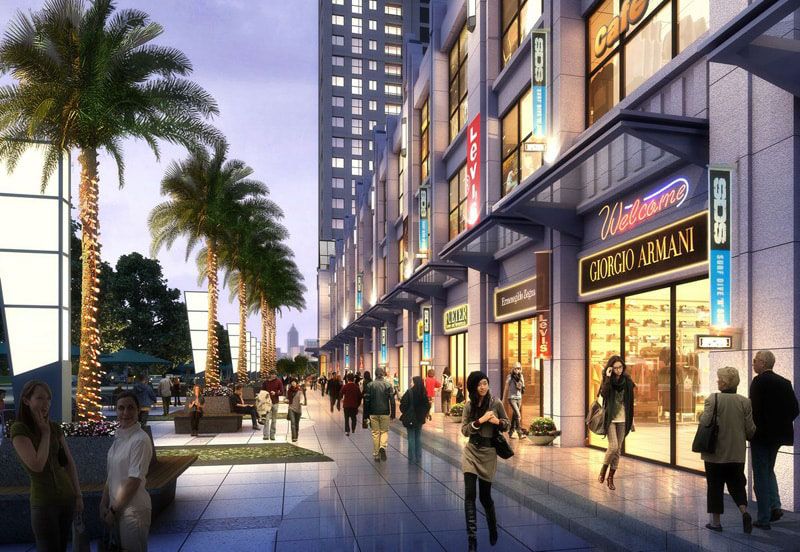 Cho thuê shophouse chân khối đế The Sunrise Bay