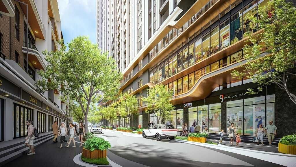 Bán shophouse chân khối đế The Cosmopolitan Cổ Loa