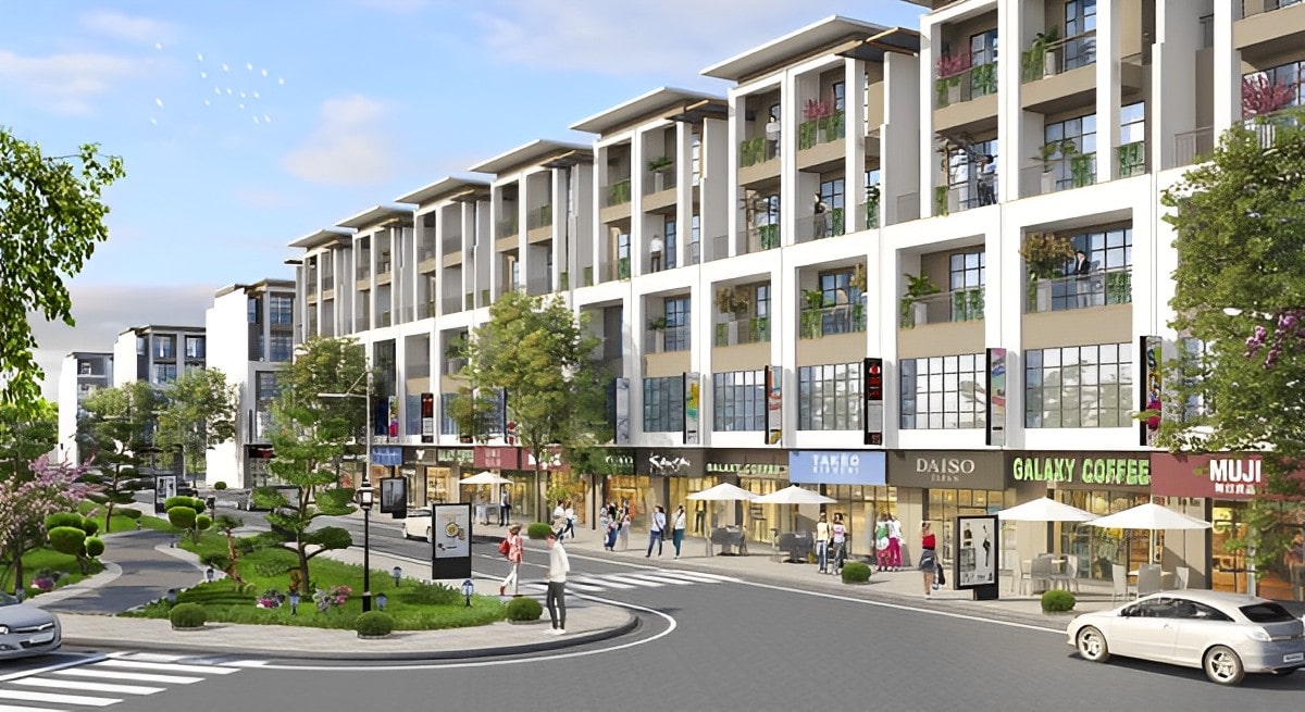 Cho thuê nhà phố shophouse Mê Linh Vista City