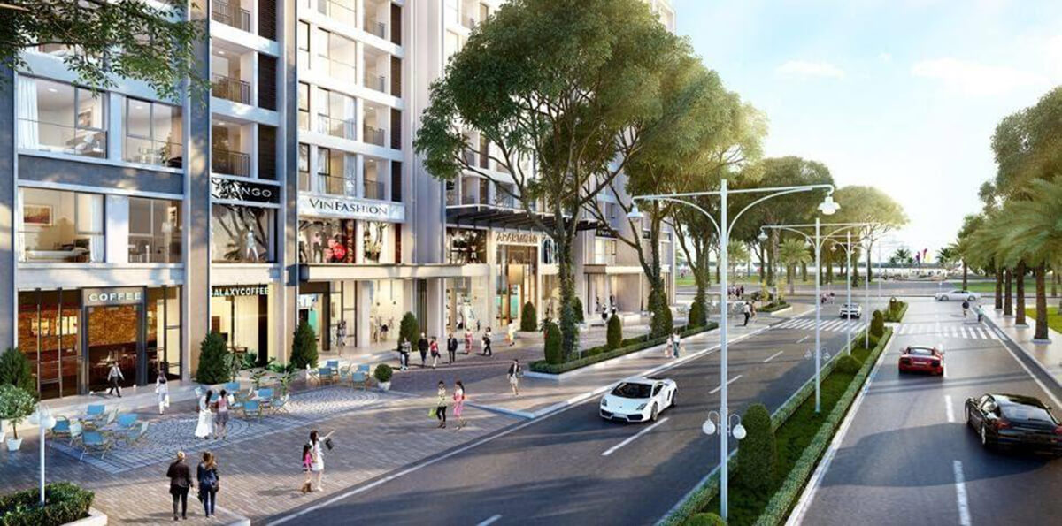 Cho thuê shophouse chân khối đế Vinhomes Urban Lake