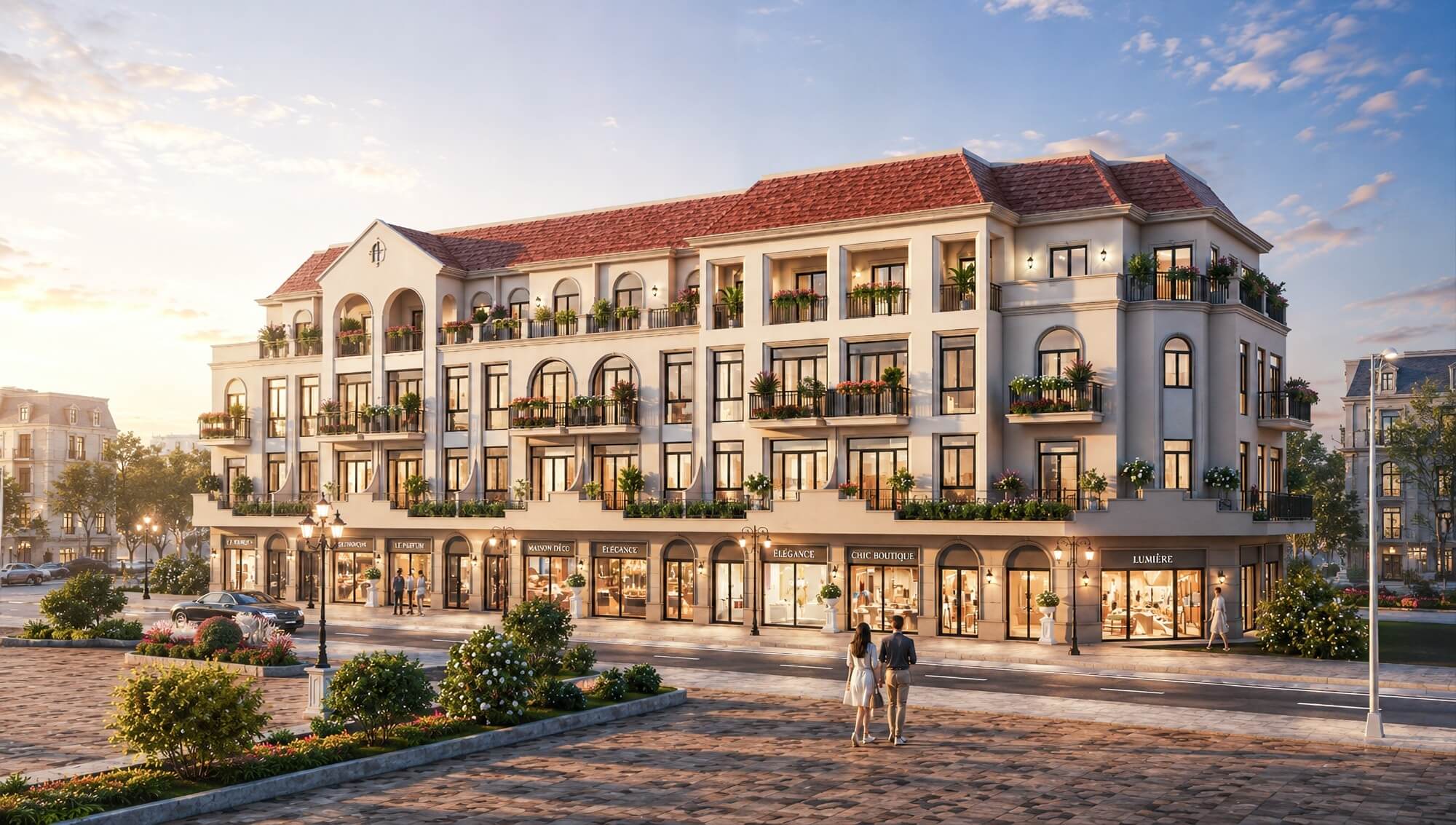 Nhà mẫu Pearl Rivera Hà Nội và không gian trải nghiệm sống thượng lưu