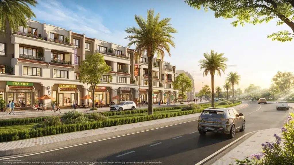 Bán nhà phố shophouse  khu ÁNH SAO - Starlight Park Vinhomes Golden City Dương Kinh