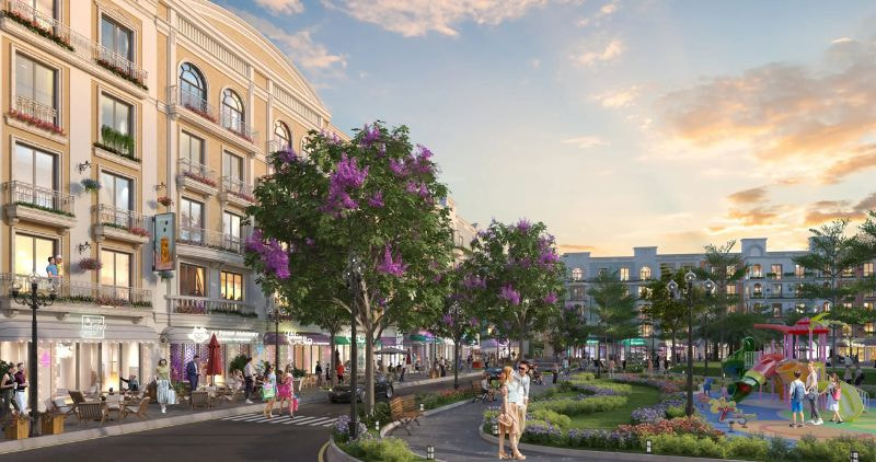 Bán nhà phố shophouse khu THIÊN HÀ - Horizon Park Vinhomes Golden City Dương Kinh
