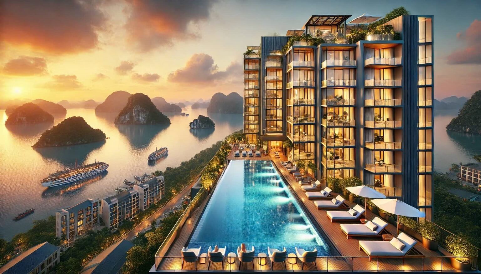 Bán căn hộ 1 phòng ngủ Sky M Marina Hạ Long