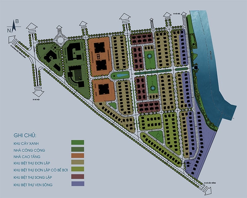 Quy hoạch dự án Quang Minh Vinaconex 2 Mê Linh