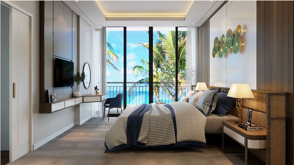 Cho thuê căn hộ Studio Sky M BimLand Marina Hạ Long