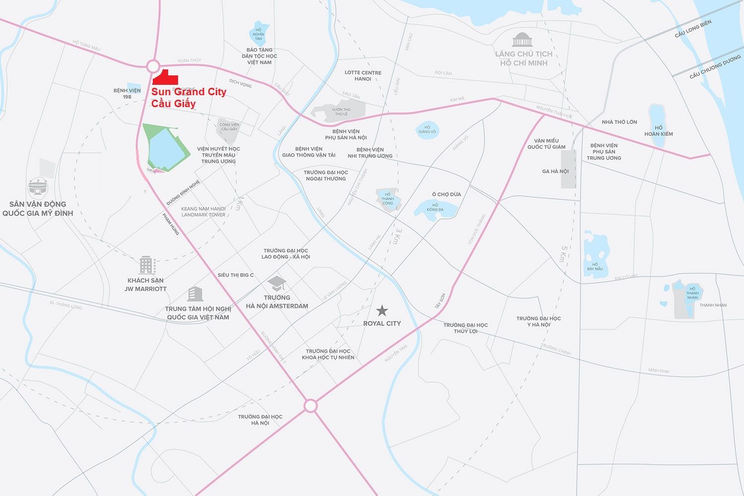 Vị trí dự án Sun Feliza Suites