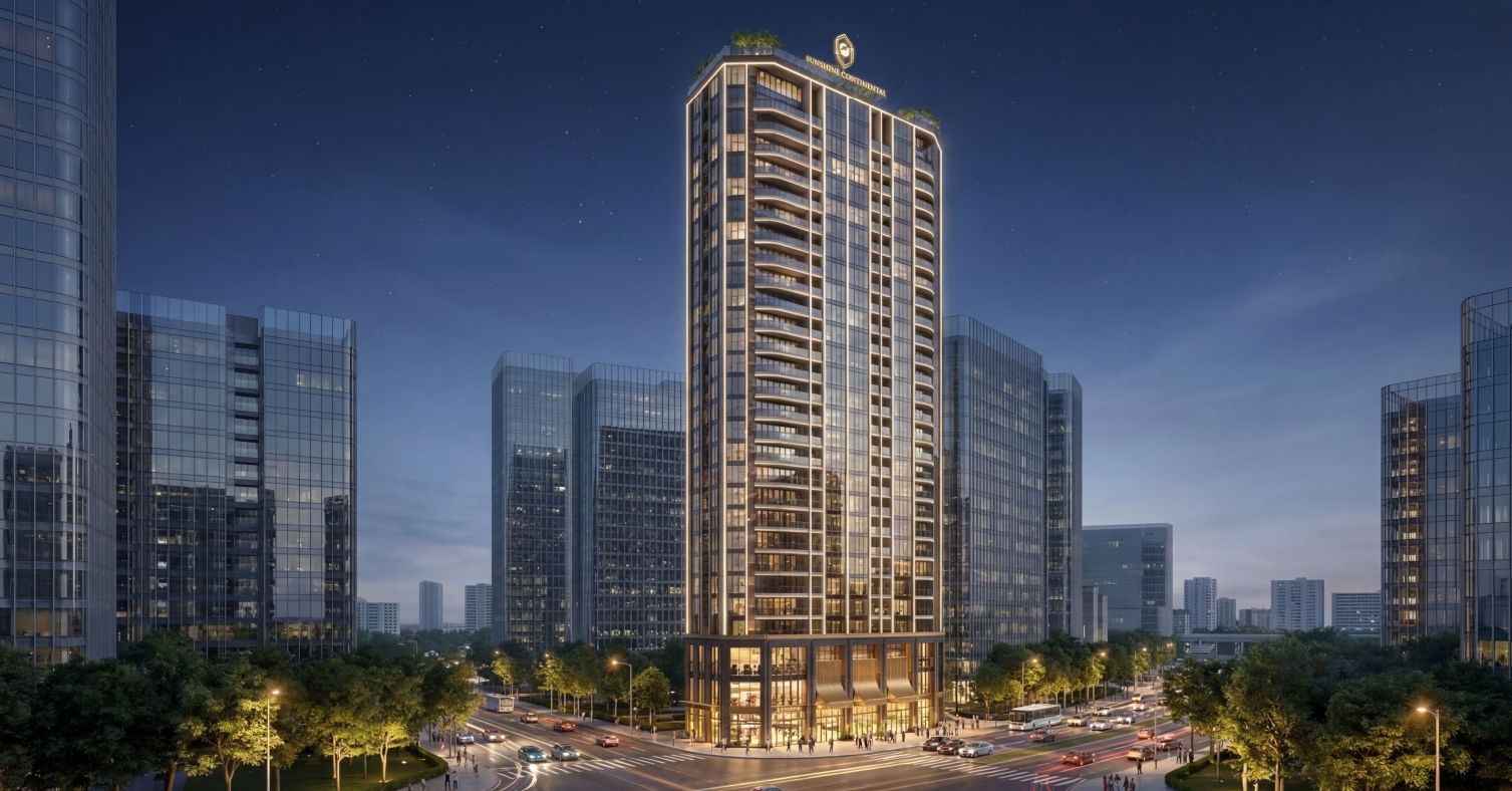 Có nên mua Sunshine Continental Trần Bình khi quỹ đất nội đô ngày càng khan hiếm