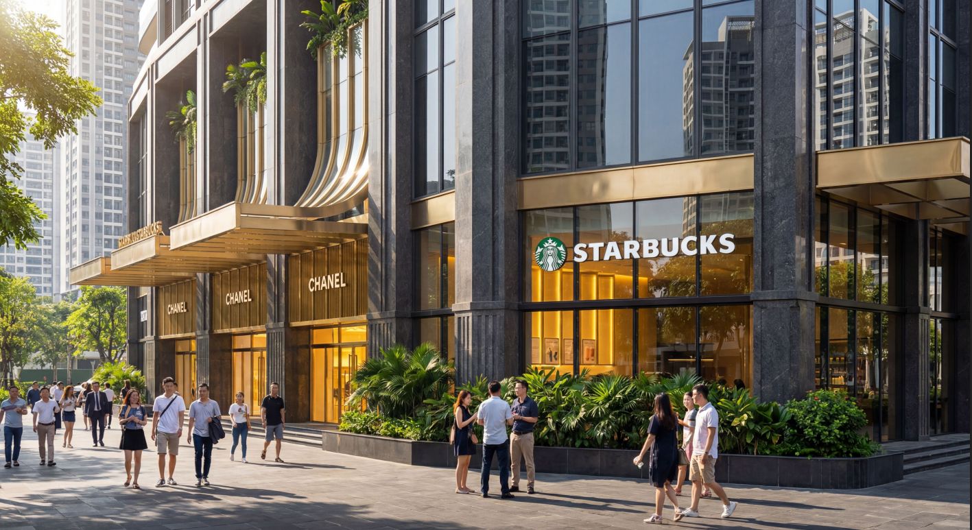 Bán shophouse chân khối đế Sunshine Continental Trần Bình