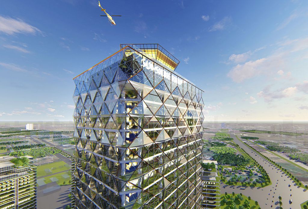 Cho thuê căn hộ duplex Sunshine Empire Ciputra Hà Nội 