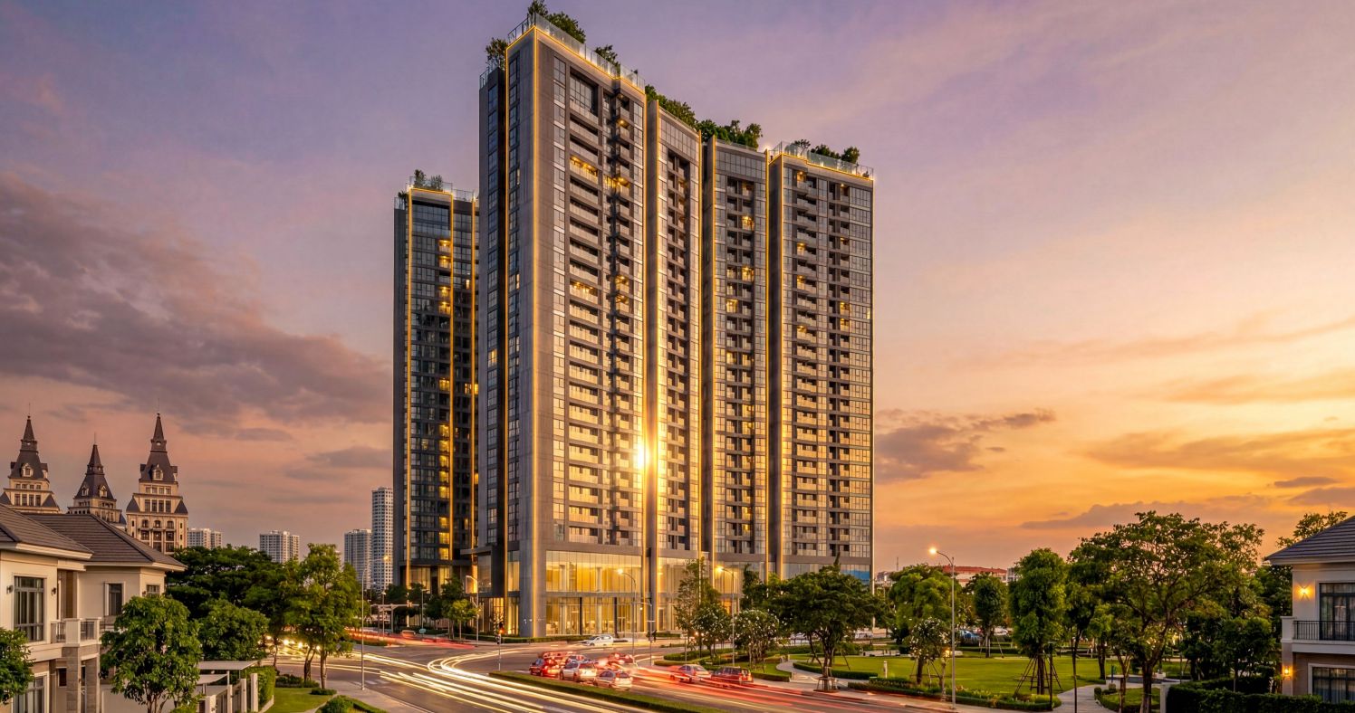 Cho thuê căn hộ 2 phòng ngủ chung cư Sunshine River Park Ciputra Hanoi