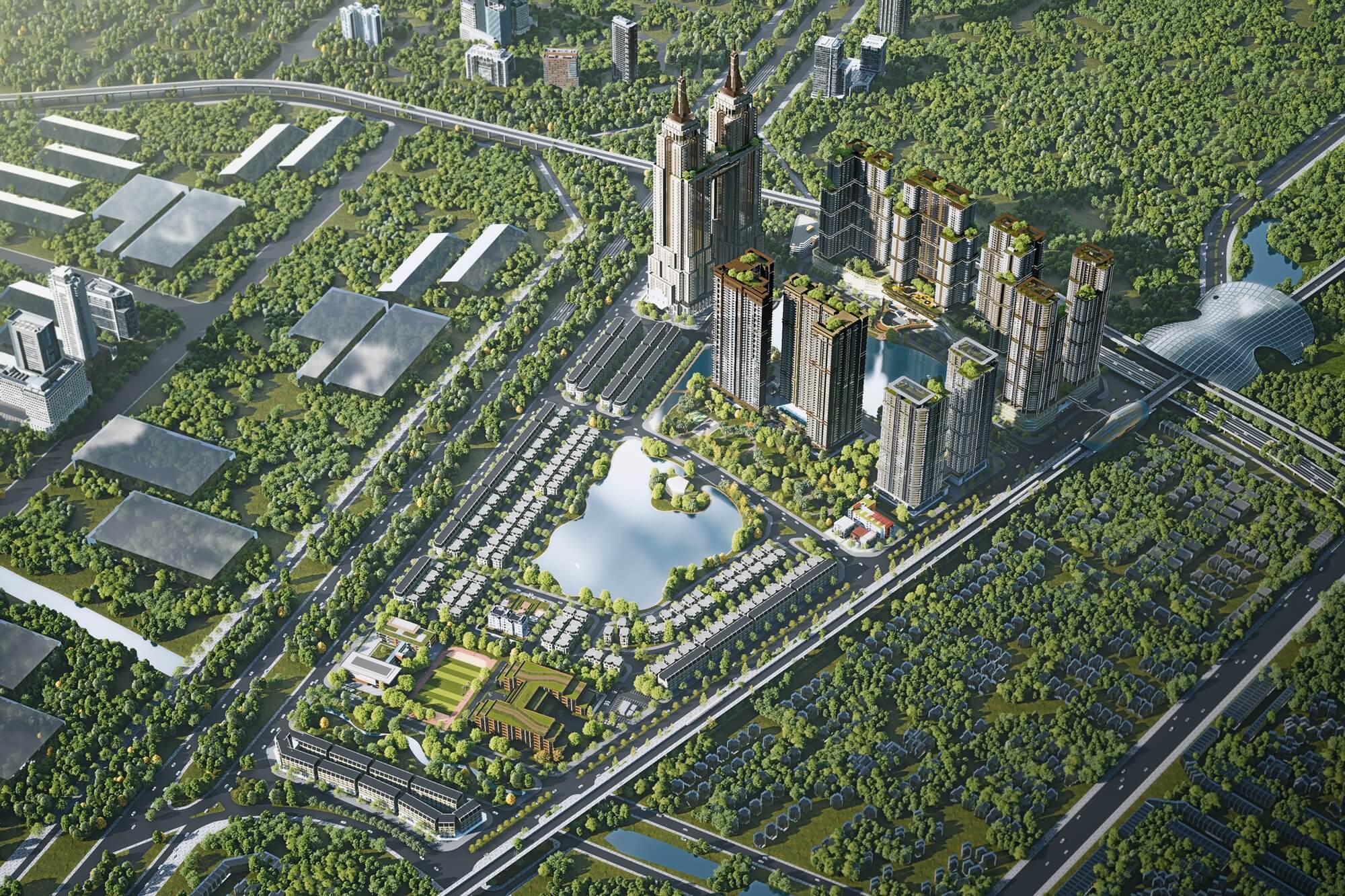 Tổng quan dự án InterCentral Đông Anh 
