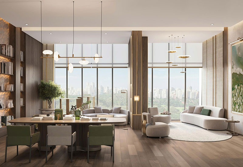 Cho thuê căn hộ Simplex Chung cư Masteri Sky Quarter