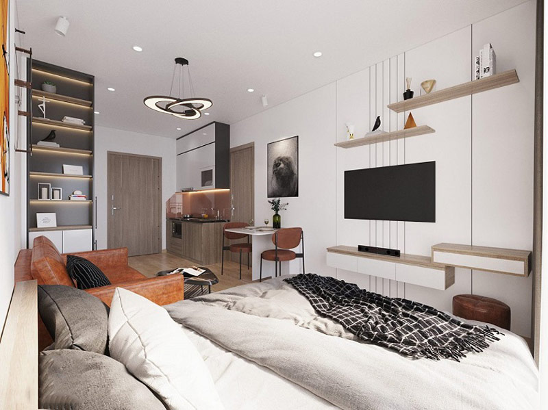 Cho thuê căn hộ Studio Masteri Sky Avenue Vinhomes Global Gate Cổ Loa