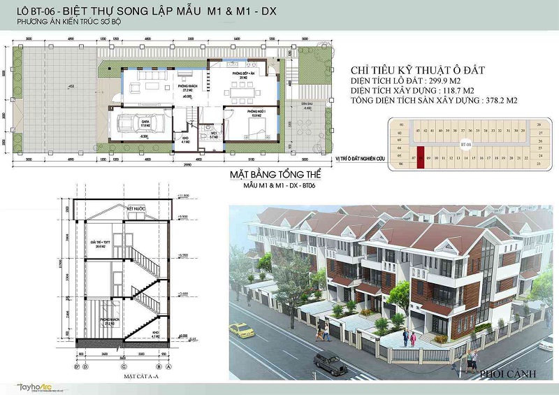 Thiết kế dự án HUD Mê Linh Central