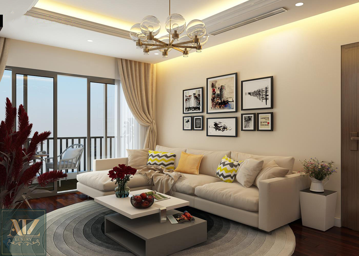 Cho thuê căn hộ tòa C, D chung cư Masteri West Heights