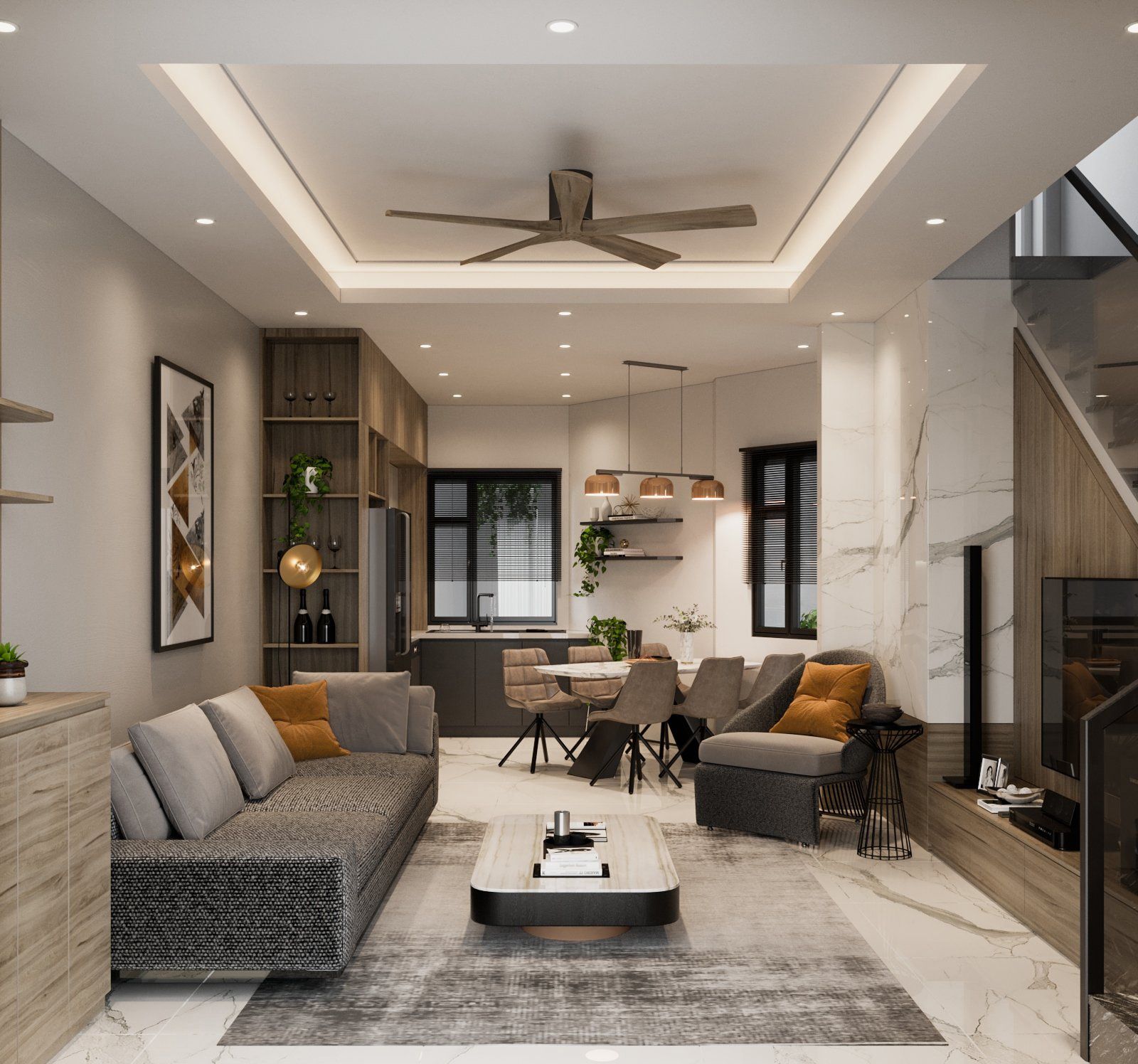 Cho thuê căn hộ 3 phòng ngủ Meyhomes Hoàng Mai