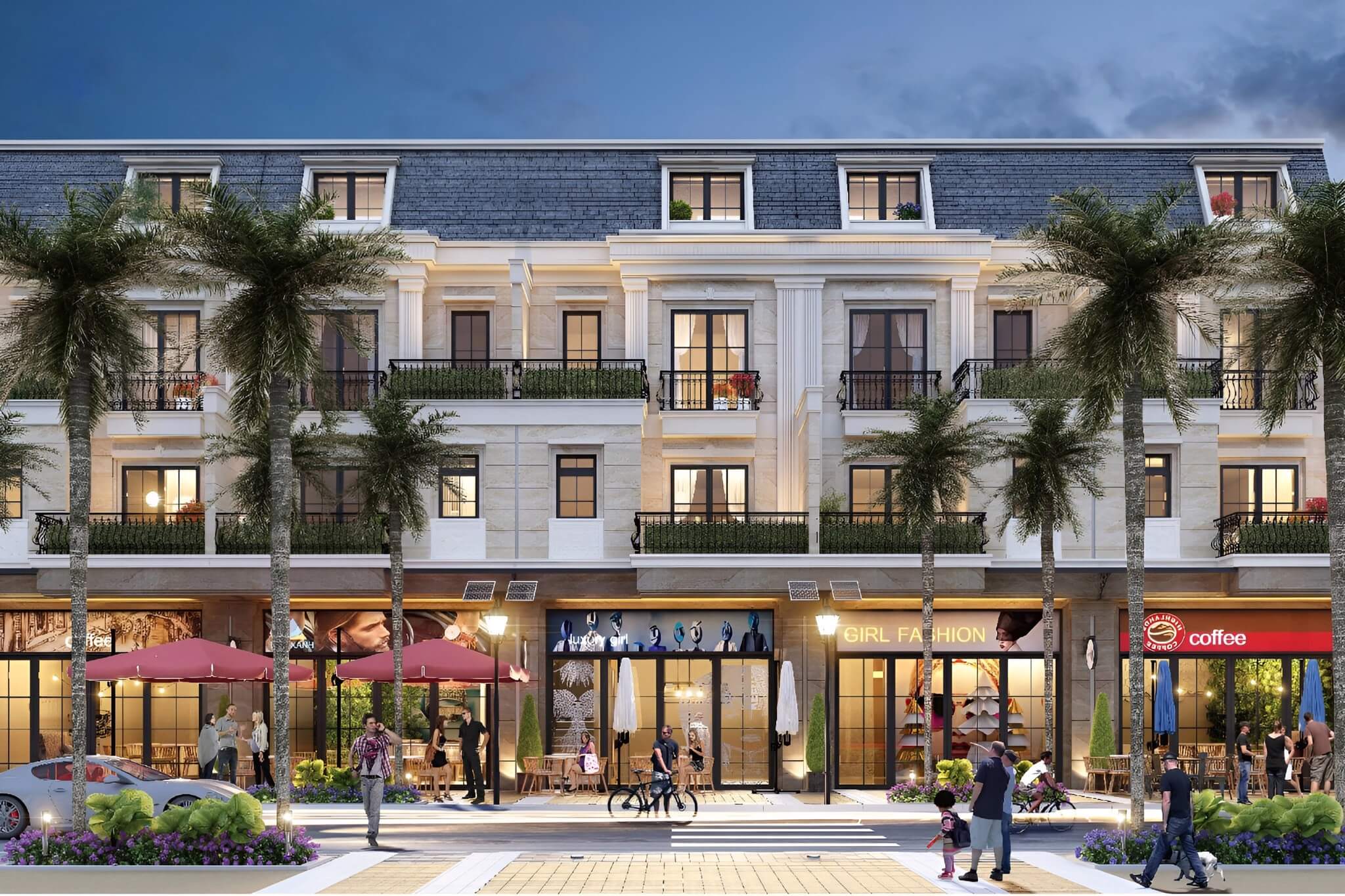 Cho thuê shophouse The London Vinhomes Ocean Park Gia Lâm