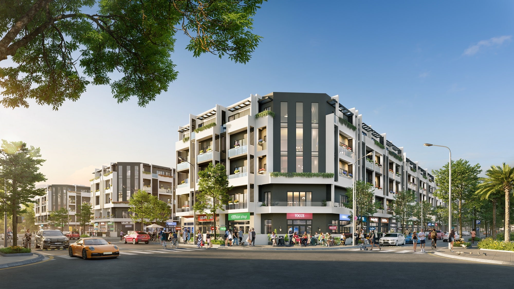 Cho thuê shophouse chân khối đế Vinhomes Symphony Long Biên