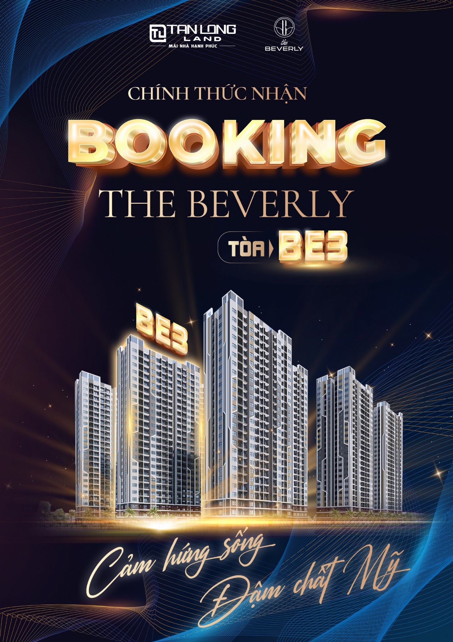 Thông tin booking tòa BE3 The Beverly Vinhomes Ocean Park 1 Gia Lâm
