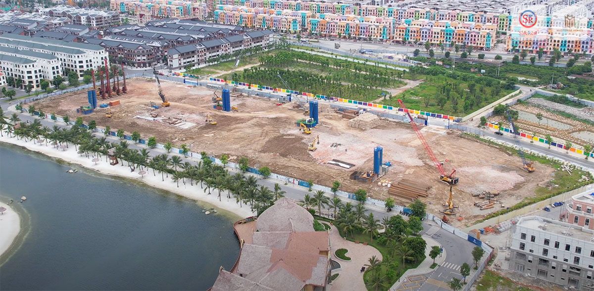 Tiến độ xây dựng Masterise Lumiere Wellspring Ocean Park 2 Hưng Yên