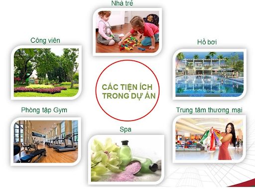 Hệ thống tiện ích tại dự án Quang Minh Vinaconex 2