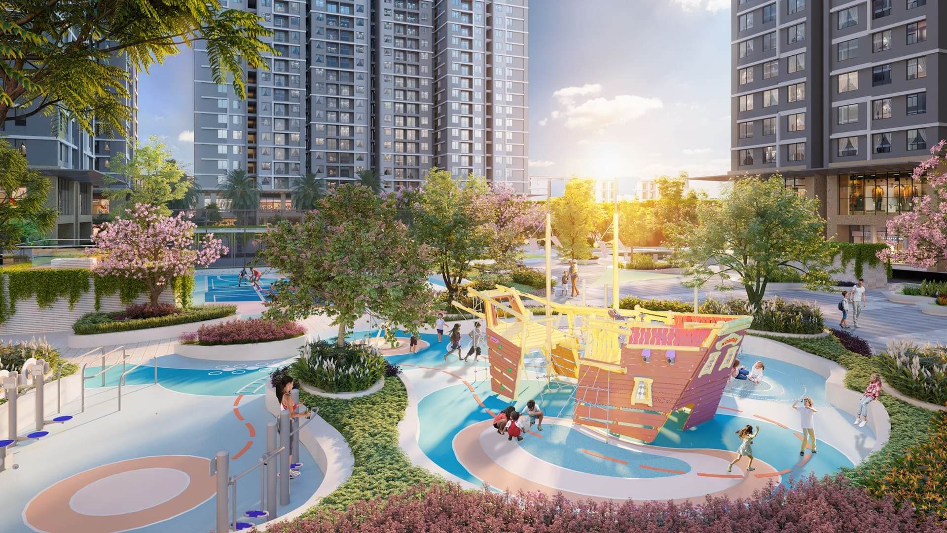 Tiện ích Mandarin Garden 3 Yên Sở