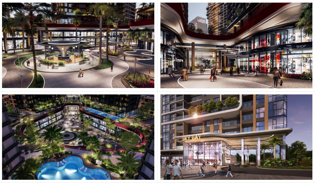 Cho thuê căn hộ 3 phòng ngủ chung cư Skybay Bắc Giang