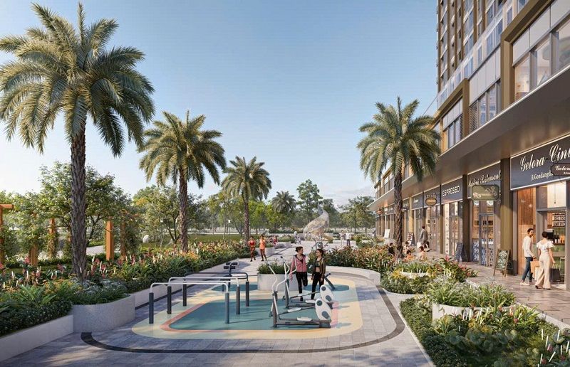 Bán căn hộ 2 Phòng ngủ + Chung cư Masteri Sky Quarter