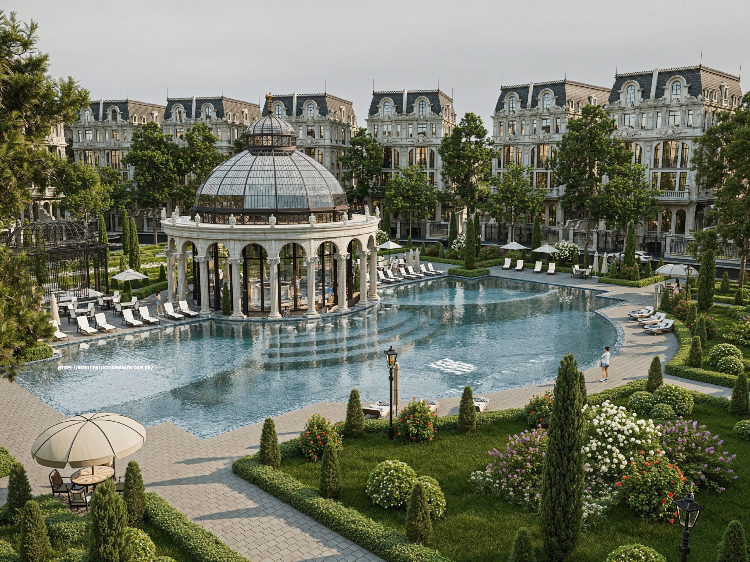 Cho thuê biệt thự Artemis Palace Noble Palace Long Biên