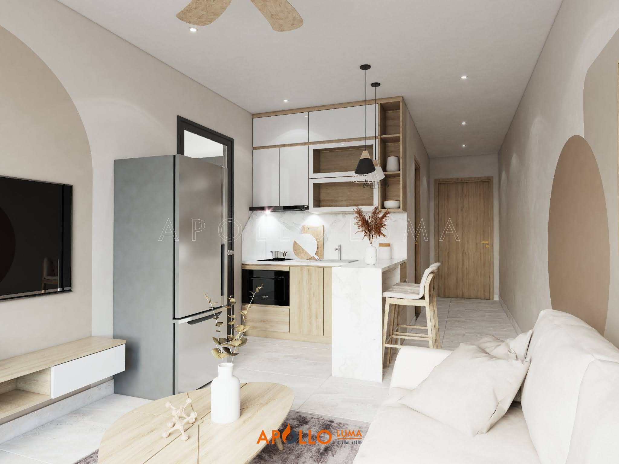 Cho thuê căn hộ 1 phòng ngủ Masteri Sky Avenue Vinhomes Global Gate Cổ Loa