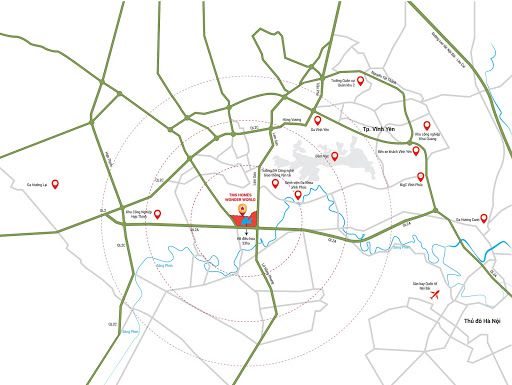 Đường đến TMS Vĩnh Yên - Grand Hyde Park và cẩm nang di chuyển nhanh chóng nhất