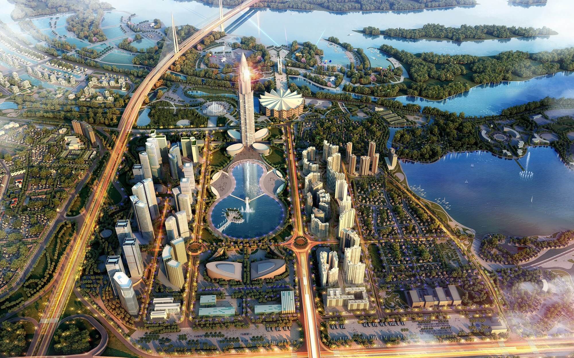 Tổng thể dự án North Hanoi Smart City