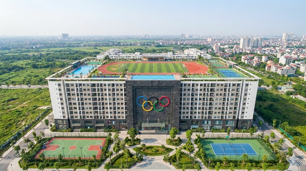 Thiết kế dự án Vinhomes Global Sportia Hanoi Ngọc Hồi