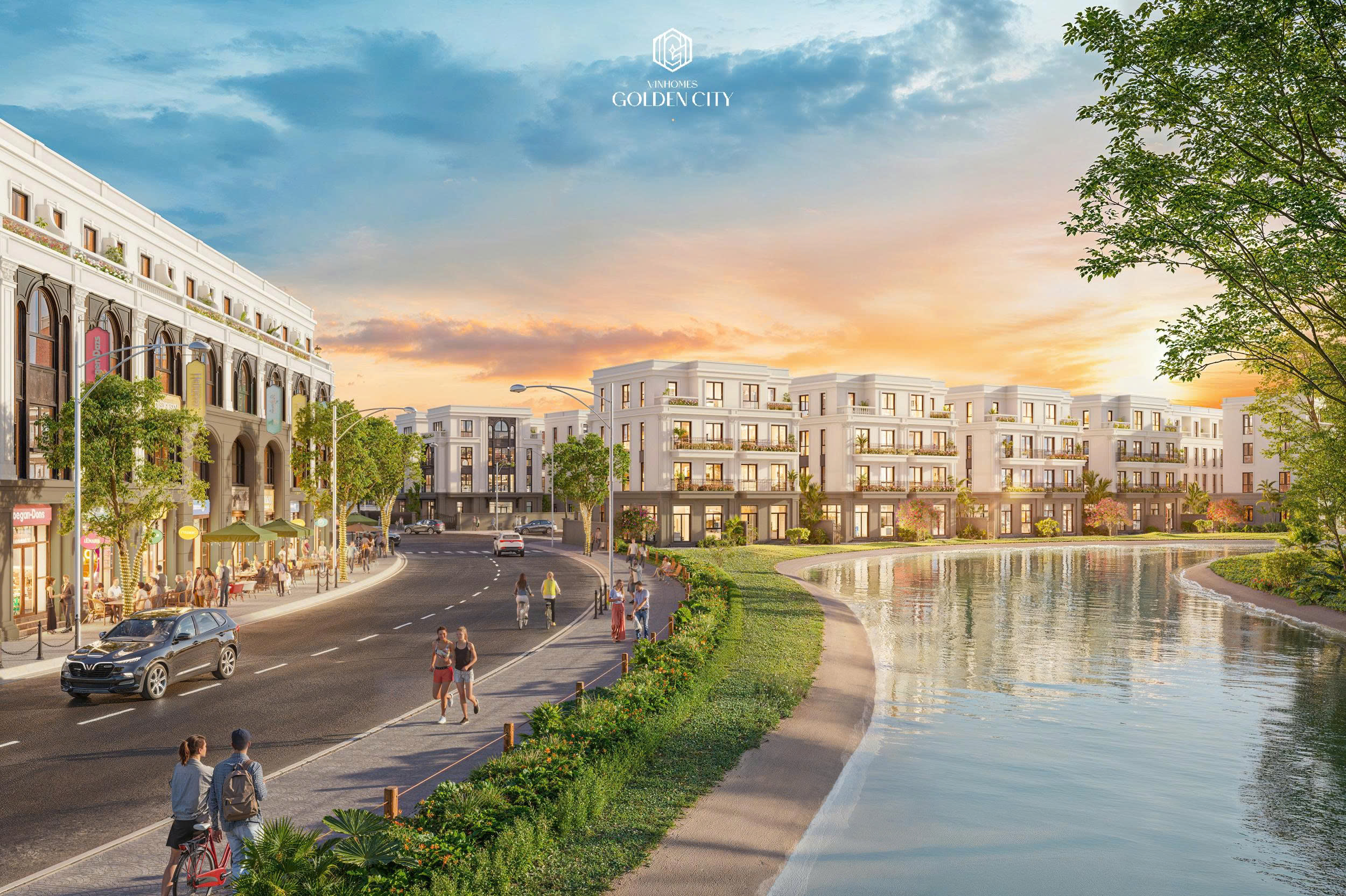 Cho thuê biệt thự khu MẶT TRỜI - Sunny Park Vinhomes Golden City Dương Kinh