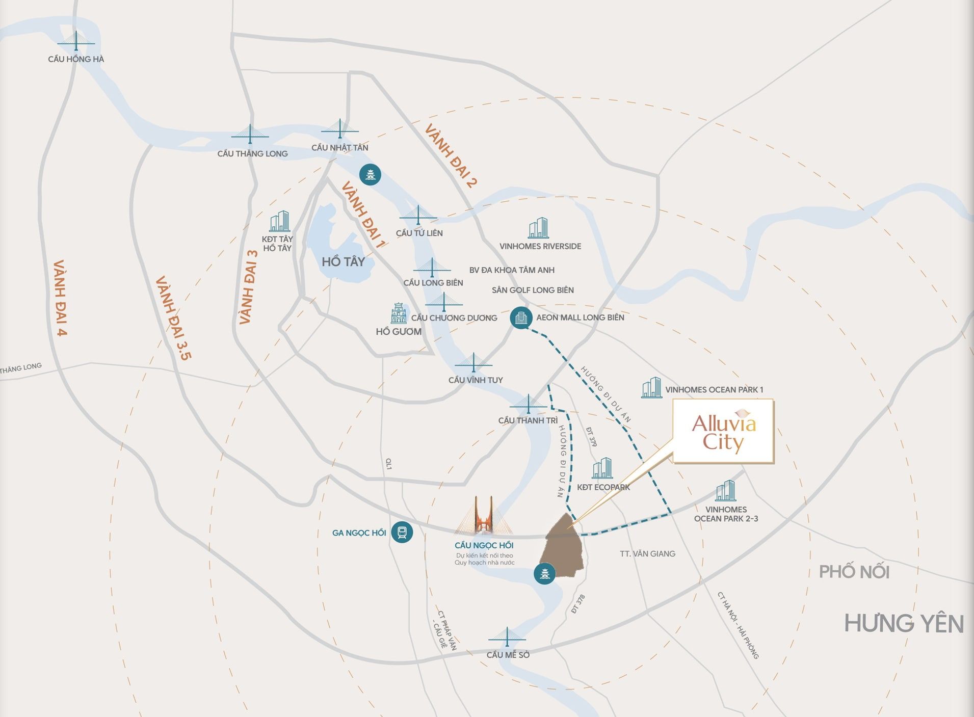 Vị trí tiềm năng Alluvia Sunshine Marina